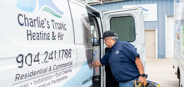 Packaged HVAC unit installation Atlantic Beach FL